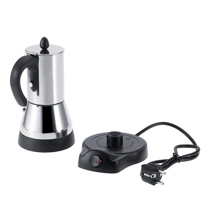 Elektryczny ekspres do kawy Moka, elektryczny dzbanek ze stali nierdzewnej, wtyczka EU 220 V, elektryczny ekspres do kawy (300 ml)