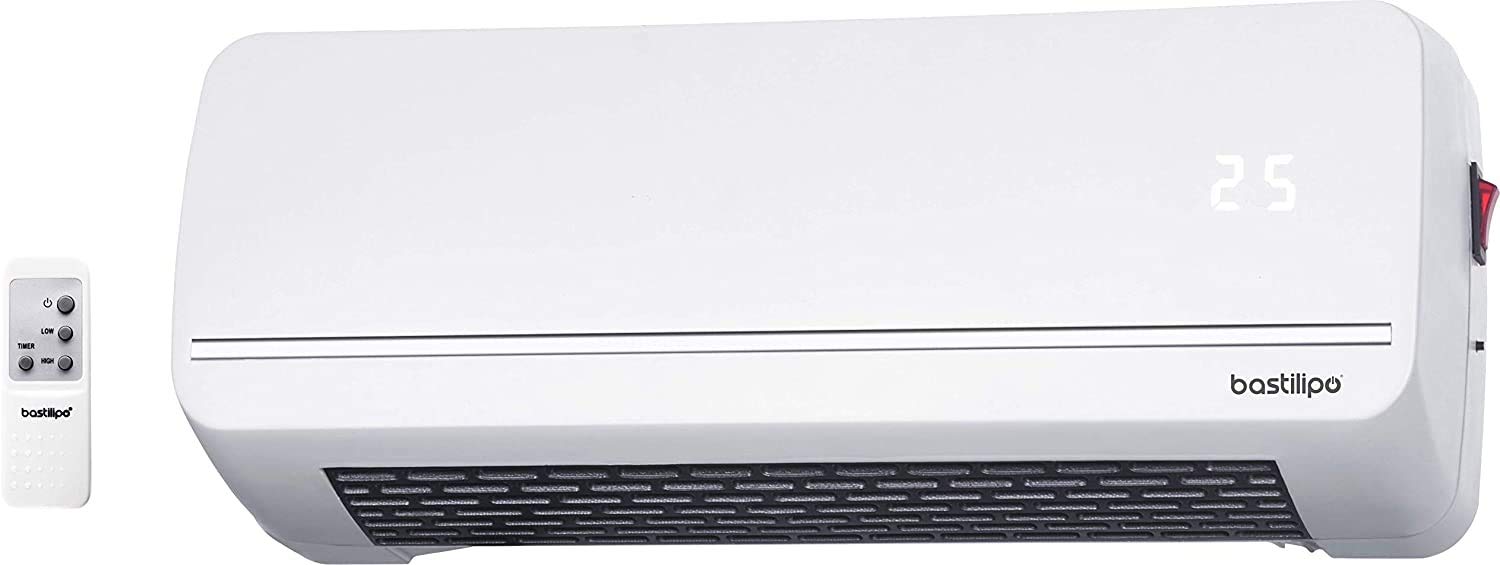 BASTILIPO cs-2000b termowentylator, 2000 W, tworzywo sztuczne, biały