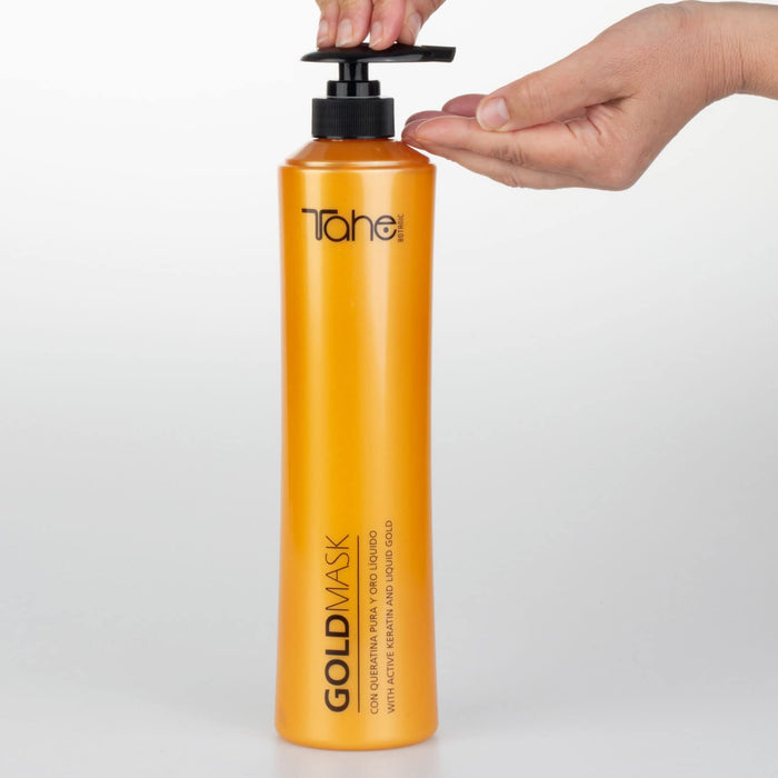Tahe Gold keratynowa maska do włosów, 800 ml