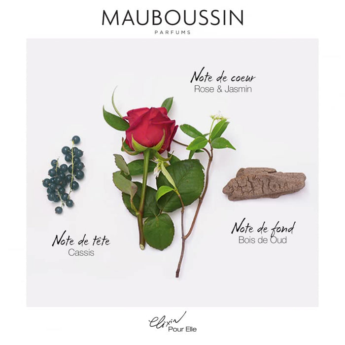 Mauboussin - Eau de Parfum Femme - Elixir Pour Elle - orientalny, kwiatowy i pyszny zapach - 100 ml