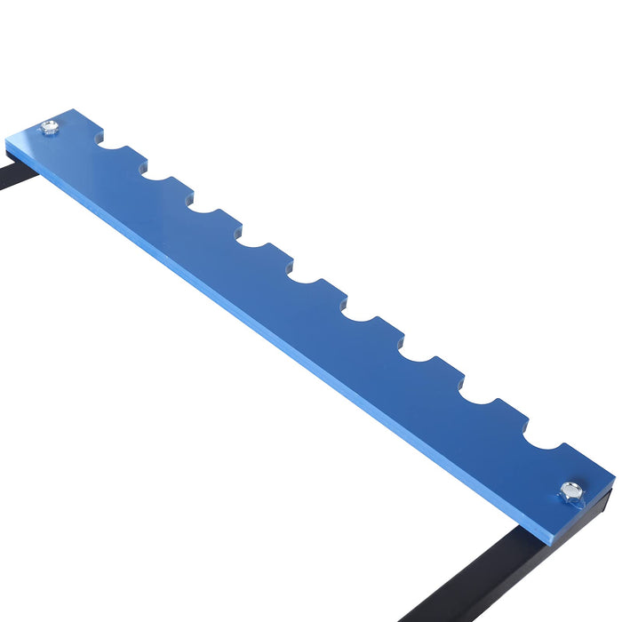 Regał magazynowy na kije golfowe, 9 otworów, organizer na kije golfowe, stojak na regały, 27,56 x 10,83 x 40 cm, stojak na kije golfowe, stojak z metalu, do użytku na zewnątrz i wewnątrz