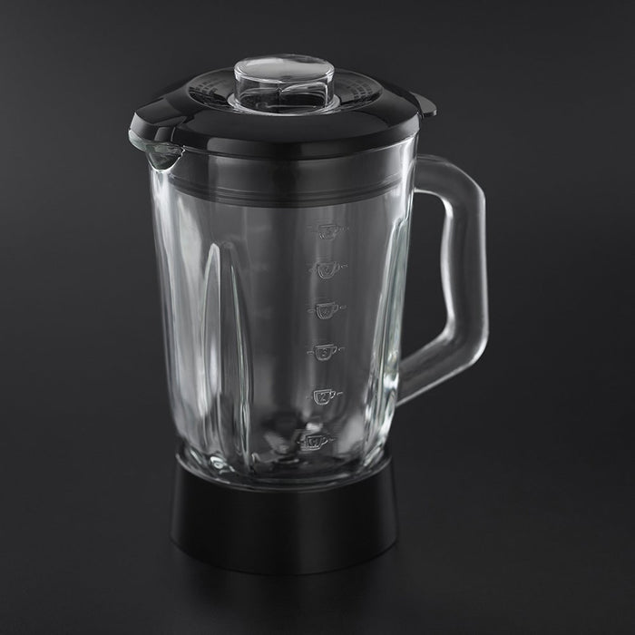 Russell Hobbs blender, blender kielichowy, skokowa regulacja obrotów, ostrza ze stali nierdzewnej, szklany kielich, 22 tyś. obrotów/min., pojemność 1,5l, moc 650W, czerwony, Desire 24720-56