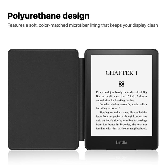 TNP etui ochronne do Kindle Paperwhite 2021 6,8 cala 11 generacji/Kindle Paperwhite 2021 Signature Edition, etui i etui do czytania Kindle Paperwhite, Turkusowy kolor niebieski