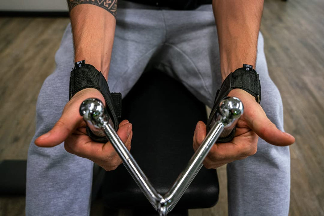 Netrox Sports® – Power Grips | Profesjonalne pasy z dodatkową przyczepnością | do kulturystyki, podnoszenia ciężarów, sportów siłowych, treningu siłowego i fitnessu | Nadaje się do ciężkich ciężarów | dla mężczyzn i kobiet