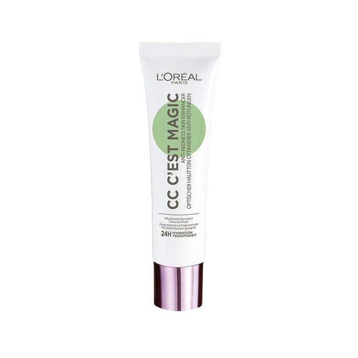 L'Oréal Paris - CC C'est Magic - CC Cream Anti-zaczerwienienie - pielęgnacja barwiona - Odcień : Uniwersalny - 30 ml