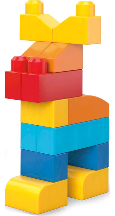 Mega Deluxe Torba z Klockami, Wielokolorowy, 150 Elementów