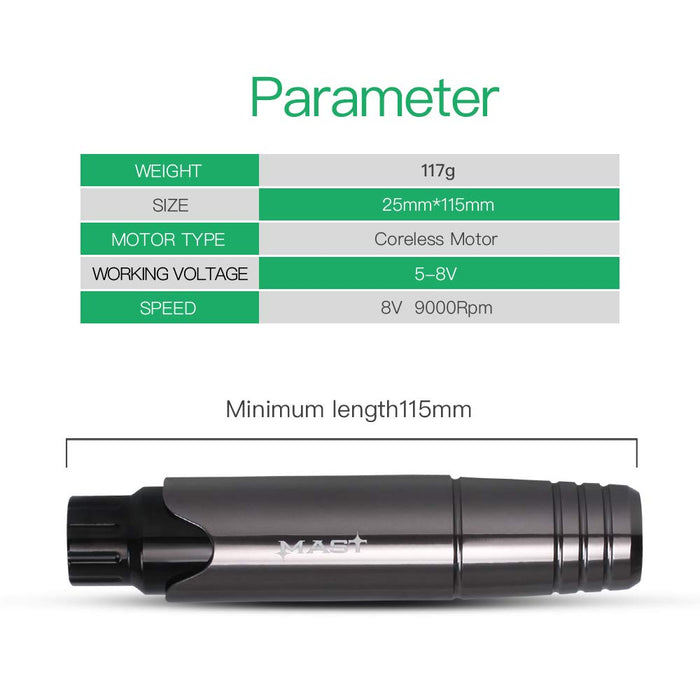 Mast P10 Microblading Pen Machine PMU Pen Style Permanent Makeup Eyebrow Lips Eyeliner Pink Color