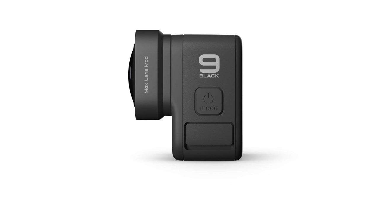 Gopro Max Lens Mod Soczewka do Rejestrowania Wideo, Czarny, Stabilizacja Wideo do 2,7 k60