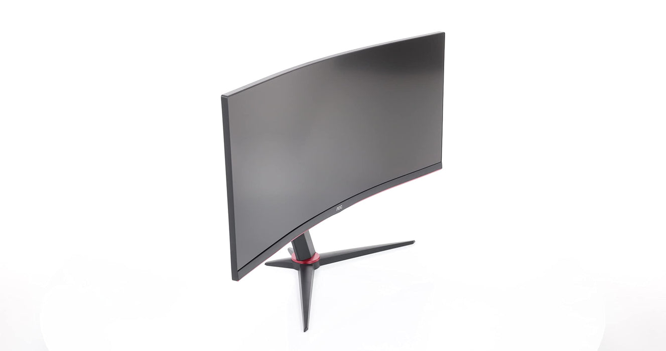 AOC Gaming CU34G2 – 34-calowy monitor WQHD Curved 100 Hz, 1 ms, FreeSync Premium (3440 x 1440, HDMI, DisplayPort, koncentrator USB) czarny/czerwony