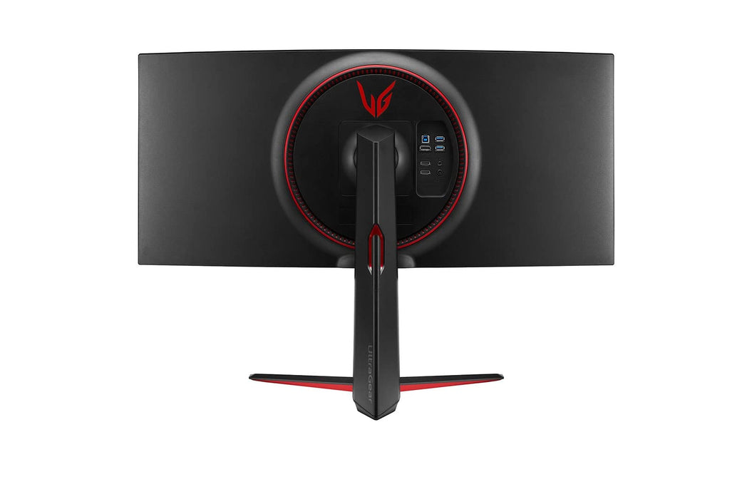 LG 34GN850-B 86,7 cm (34 cale), zakrzywiony Ultragear IPS, monitor gamingowy (144 Hz, 1 ms GtG, G-Sync, Free-Sync, HDR, HDMI, DisplayPort, USB, wyjście słuchawkowe), czarny