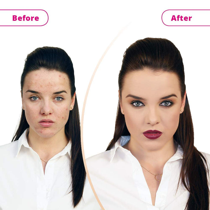 Dermacol kryjący podkład do makijażu twarzy i szyi – wodoodporny podkład z LSF 30 dla nieskazitelnej cery – 215, 30 g