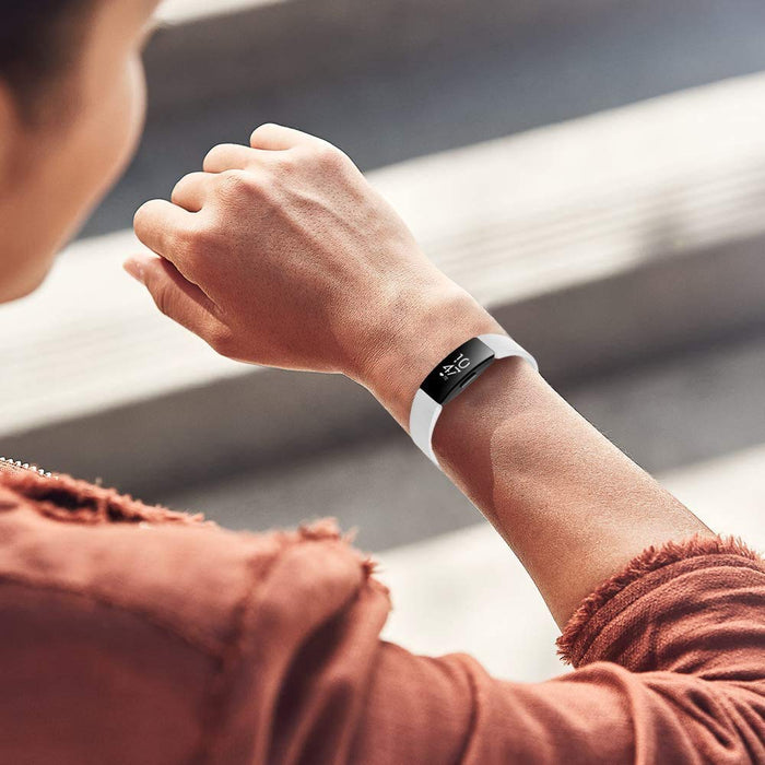 Wanme Kompatybilny z paskiem Fitbit Inspire i paskiem Fitbit Inspire HR, wodoodporny, miękki sportowy pasek, zamienne paski do Fitbit Inspire/Inspire HR Fitness (bez trackera)