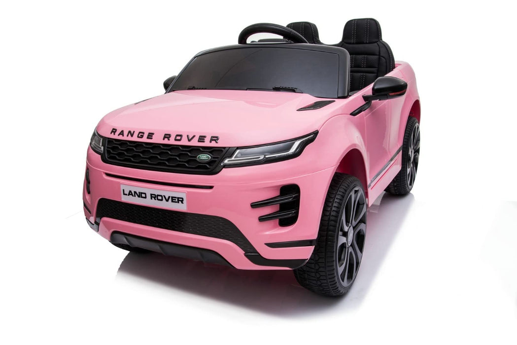 FINOOS Elektryczny samochód dla dzieci Range Rover Evoque 12V samochód elektryczny dla dzieci (Różowy)