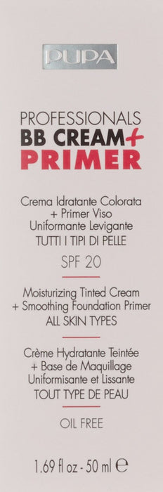 Pupa BB Cream + Primer 001 Light 50 ml