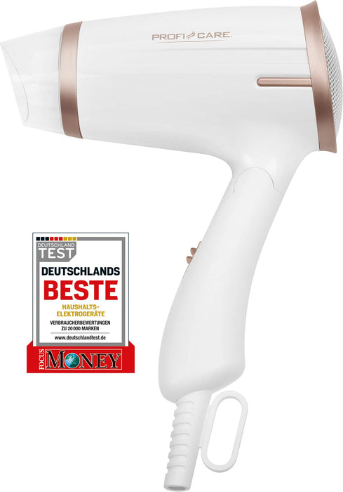 Profi Care 330090 Suszarka do Włosów, Biały/Miedziany, 1400W