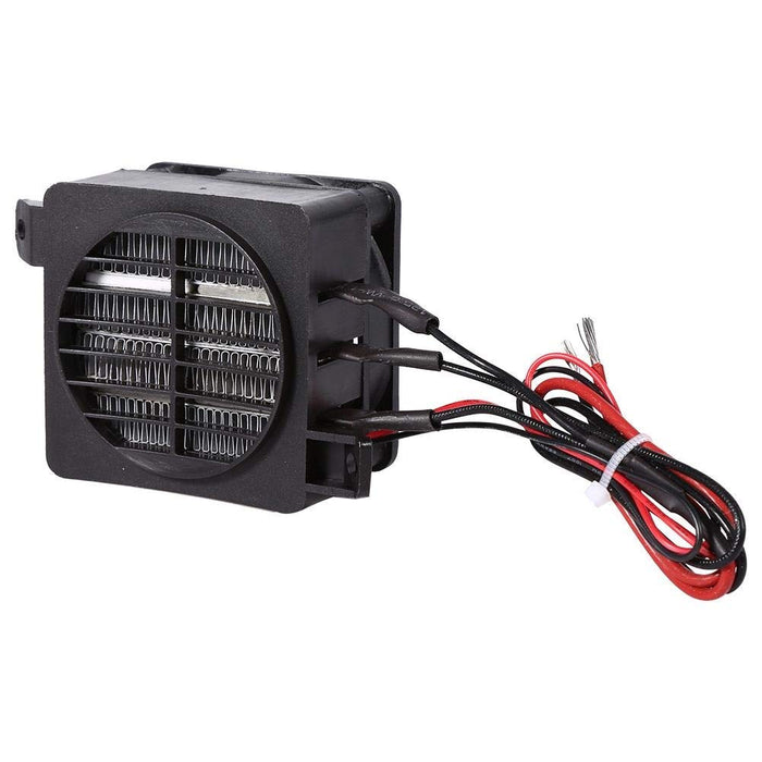 VIFERR Grzejnik PTC, 100 W, 12 V, oszczędność energii, PTC, wentylator, ogrzewanie, nagrzewanie, nawilżacz powietrza, klimatyzacja