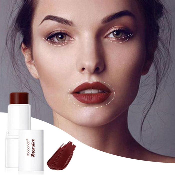 Facynde Wielofunkcyjny zestaw do makijażu, rozświetlający róż, wodoodporny, sztyft nawilżający, rozjaśniający, kontury, zestaw patyczków do policzków, ust i oczu