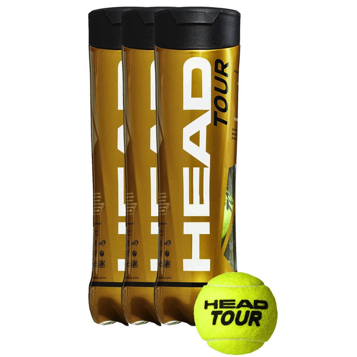 Piłki tenisowe HEAD Tour (1 tuzina)