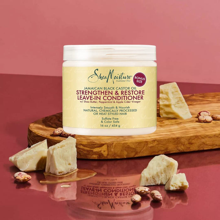Shea Moisture Jamaican Black Castor Oil Leave In Cond.16oz