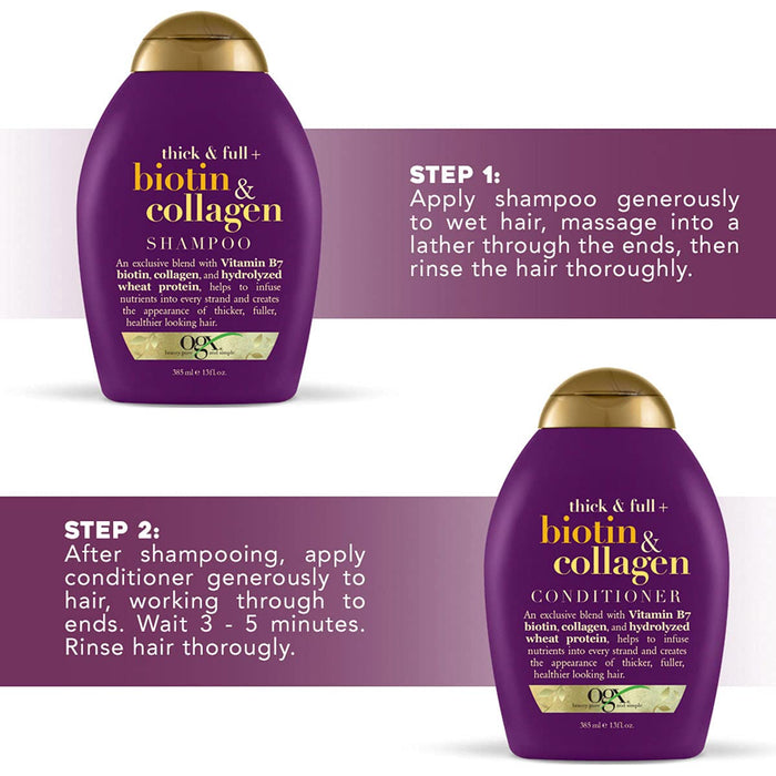 Organix Thick & Full Biotin & Collagen Conditioner 385 ml