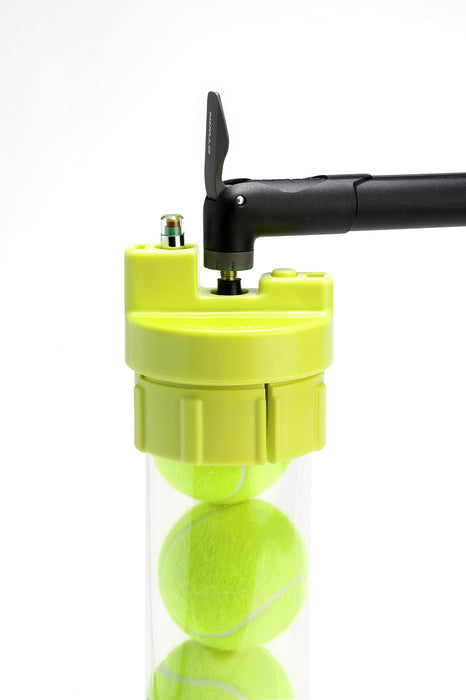 Ball Rescuer - Zamień pojemnik na wiosło lub piłkę tenisową w zbiornik na sprężone powietrze o mocy 35 psi, możliwość dopasowania do pojemnika z trzema lub czterema kulkami (pojemnik nie wchodzi w zakres dostawy).