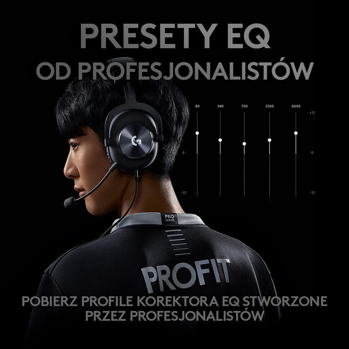 Logitech G 981-000818 Gamingowy Zestaw Słuchawkowy, Czarny