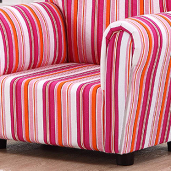Mini sofa krzesło, pokój dziecięcy salon leniwa kanapa wysokie oparcie fotel wypoczynkowy outdoor poduszka ogrodowa przenośny stadion, czerwony