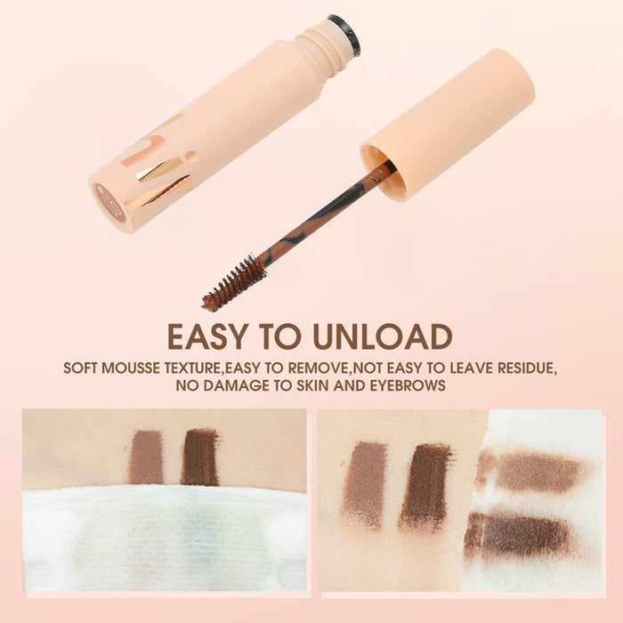 Żel do brwi, Zabarwiony żel do brwi Wolny od okrucieństwa Długotrwały czarujący dla naturalnego wyglądu brwi