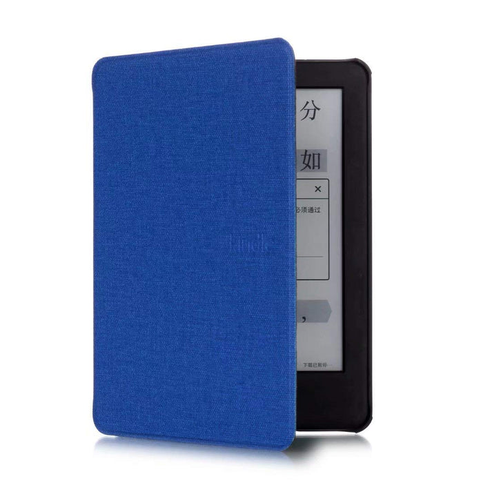 Etui MOKASE Zgodne z Kindle 10.Generacja 2019 (Numer Modelu: J9G29R), Inteligentną Budzenia/Uśpienia Płótno Twardy Pokrowiec Pasuje dla Amazon Kindle 10.Generacji 2019 z Przednim Światłem, Cloth Blue