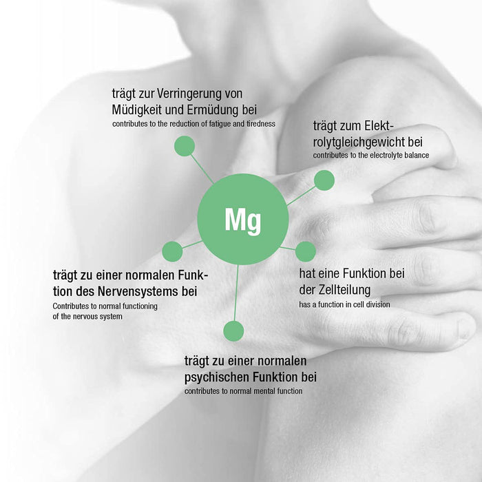 Vitabay Cytrynian magnezu 2556 mg w tym 400 mg elementarnego magnezu • 120 wegańskich tabletek • wysoka dostępność biologiczna • organiczny • Made in Germany