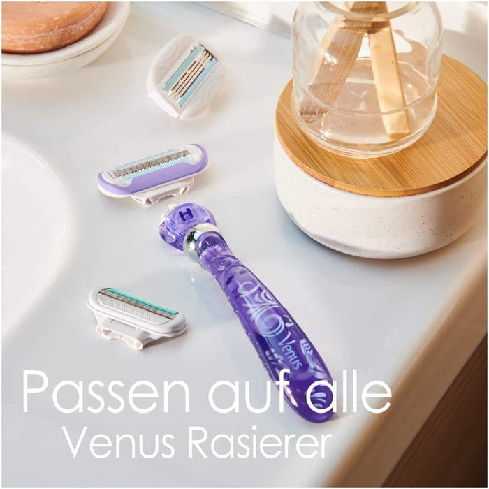 Gillette Venus ‎7702018584383 Ostrza dla Kobiet, 4 Sztuki, Biały/Liliowy