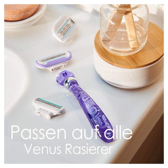 Gillette Venus ‎7702018584383 Ostrza dla Kobiet, 4 Sztuki, Biały/Liliowy