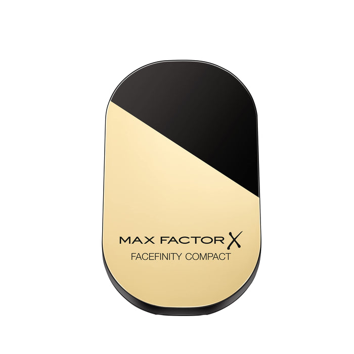 Max Factor Facefinity Compact Make-up Crystal Beige 33 – puder do matowego wykończenia – 1 x 10 g