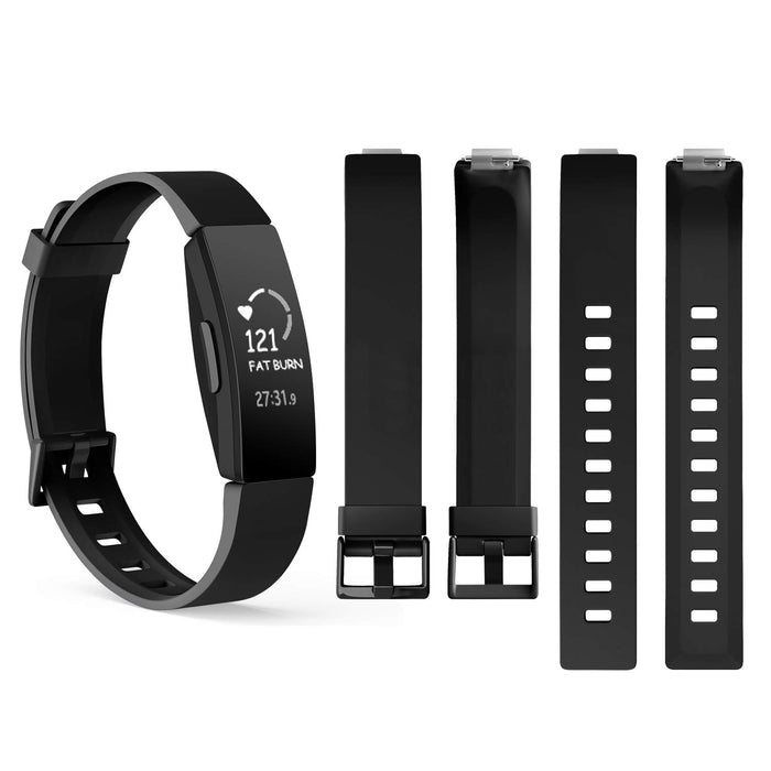 Amzpas Bransoletka kompatybilna z zegarkiem Fitbit Inspire/Fitbit Inspire HR, miękki zapasowy pasek z tworzywa TPU, akcesoria do zegarka Fitbit Inspire/Inspire HR Fitness Tracker