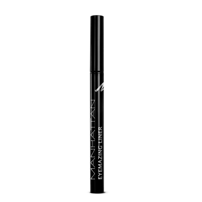 Manhattan Eyemazing Liner – czarny filcowy eyeliner do idealnego nakładania – kolor Black Lacque 1010N – 1 x 1,2 ml