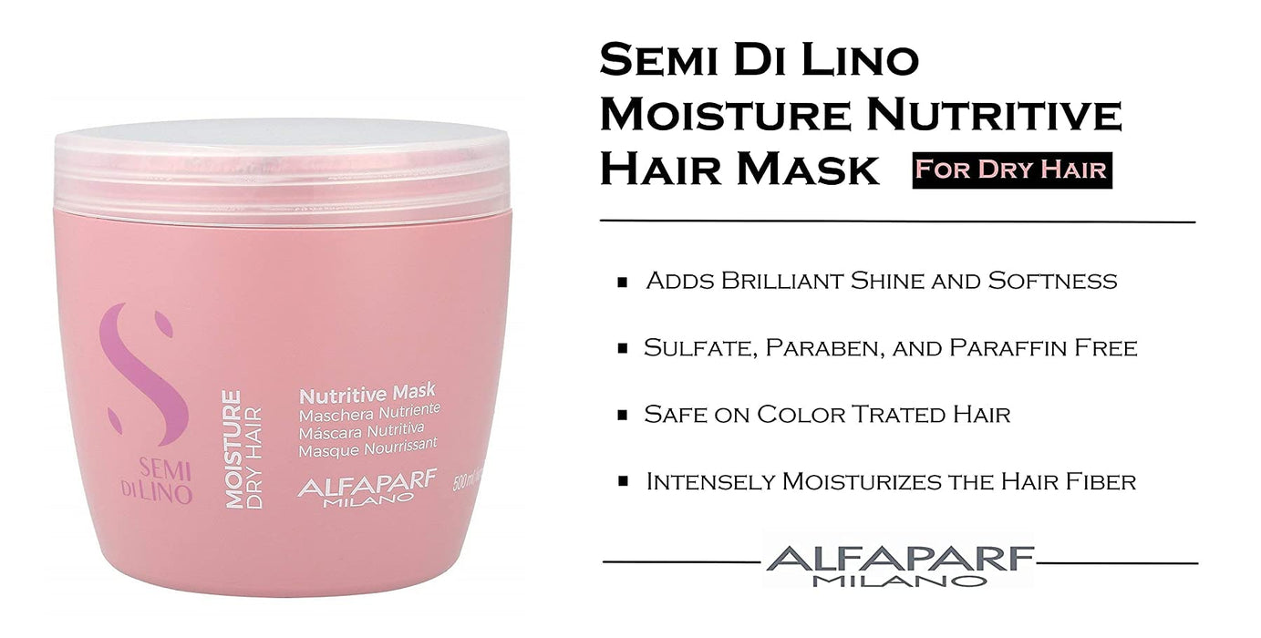 Alfaparf Milano Semi Di Lino Moisture Nutritive Mask 500 ml