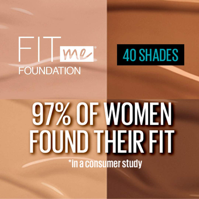 Maybelline Matowy Plus Poreless podkład Fit Me - naturalny beżowy