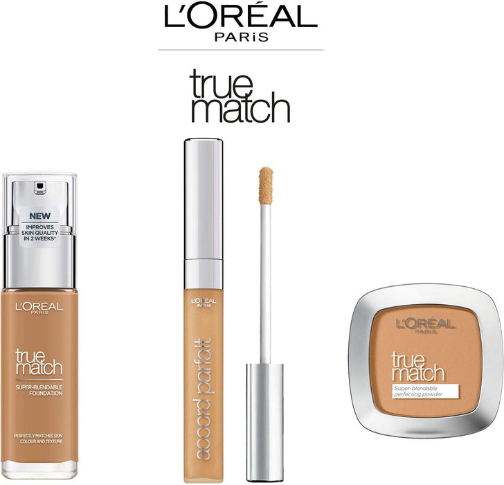 L'Oréal Paris True Match All In One Korektor do twarzy, lekka formuła z kofeiną, 2.R/C Vanilla Rose, 6,8 ml