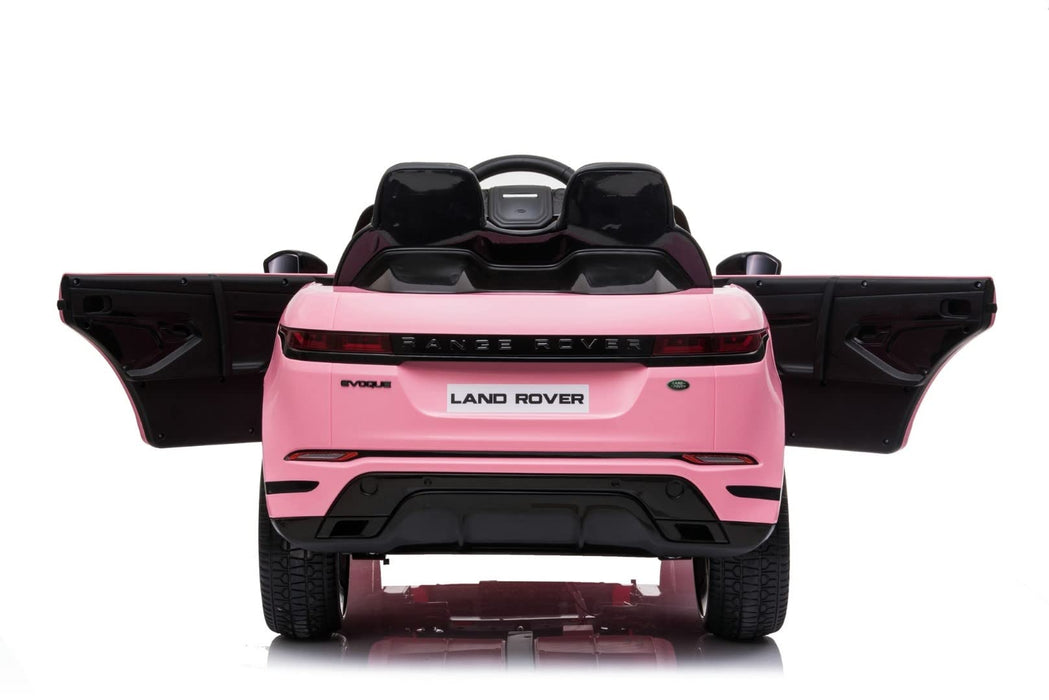 FINOOS Elektryczny samochód dla dzieci Range Rover Evoque 12V samochód elektryczny dla dzieci (Różowy)