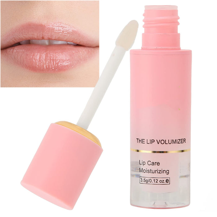 Lip Care Serum, 3.5g/0.12oz Clear Lip Gloss Odżywczy Nawilżający Nawilżający Skórę Serum Nawilżające na Noc