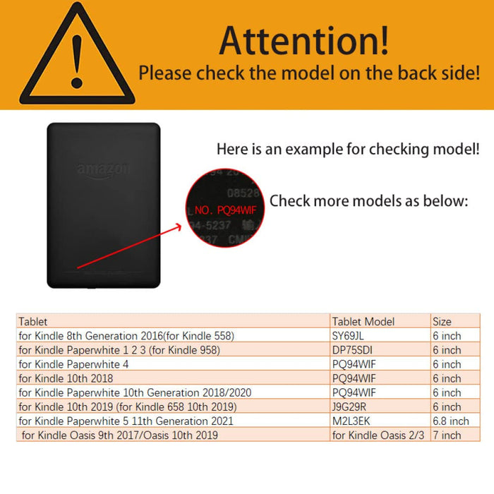 DVRFEBT Magnetyczne inteligentne etui do nowego 2021 Kindle Paperwhite 5 4 3 2 11Th 10Th Gen 2018 2019 edycja 6,8 cala obudowa do Kindle Oasis 9Th 2017/10Th 2019