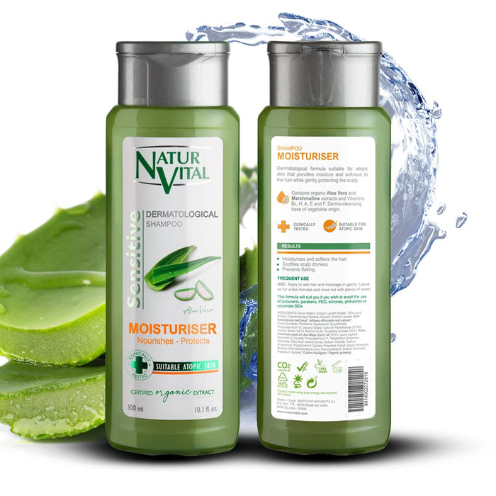 Naturaleza y Vida Sensitive szampon nawilżający – 300 ml