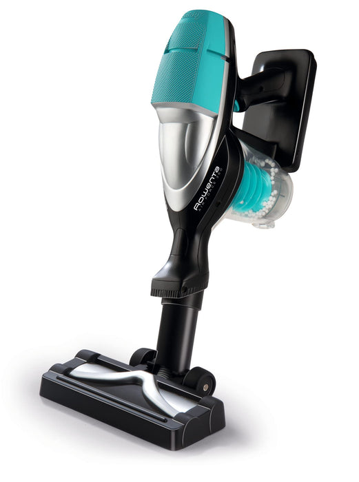 Smoby - Rowenta Air Force - odkurzacz z trzonkiem dla dzieci, wierny oryginałowi, odkurzacz 360°, odkurzacz do zabawy z lampą LED i dźwiękiem, dla dzieci od 3 lat