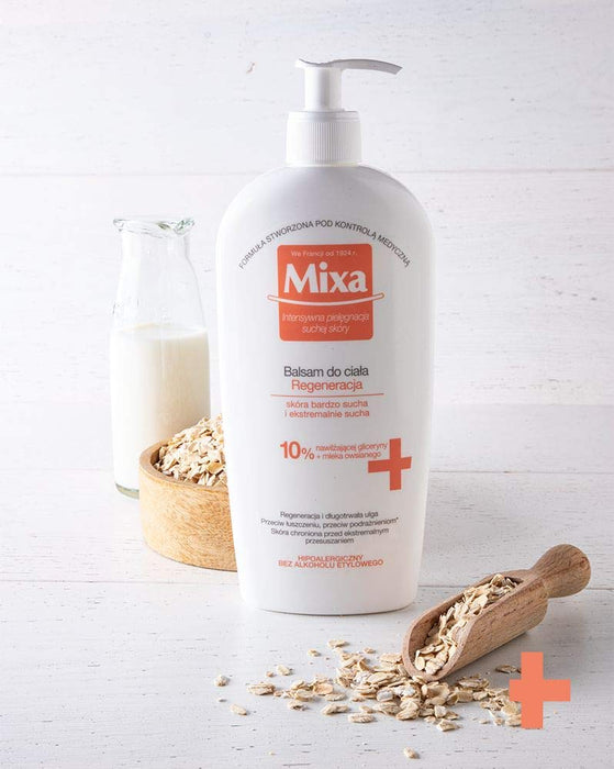 Mixa balsam do ciała regeneracja, skóa sucha i ekstremalnie sucha, 400 ml