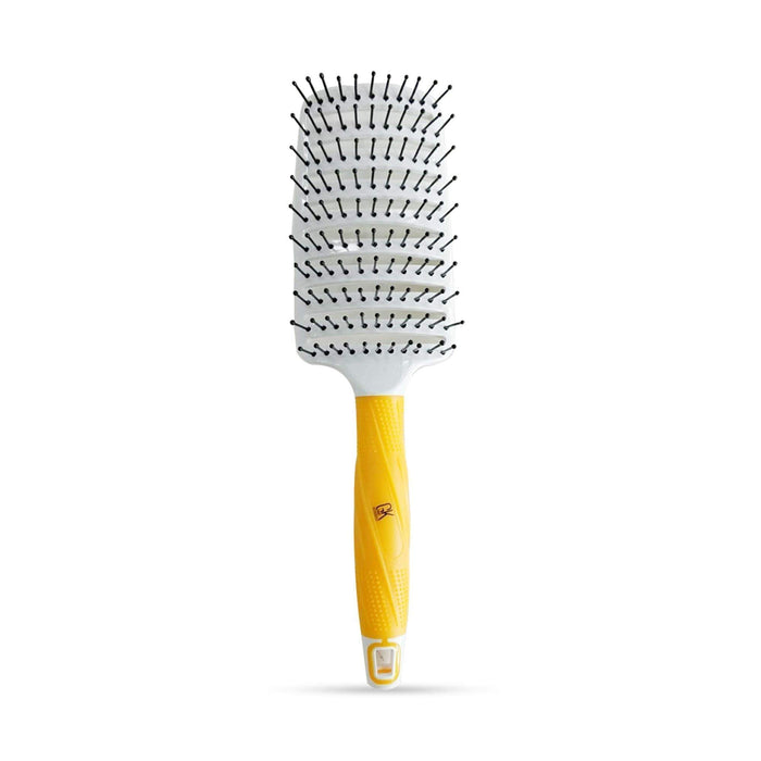 GK HAIR Global Keratin Łatwe suszenie i jazda wentylowana szczotka do włosów Optymalna fryzura i rozczesywanie włosów do tyłu suszenie usuwanie splątanych włosów bezbolesne, gładkie (2,5 cala)