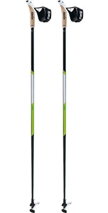 Swix CT4 Nordic Walking Stock Lime Carbon Tech z końcówką Twist & Go, 1 para