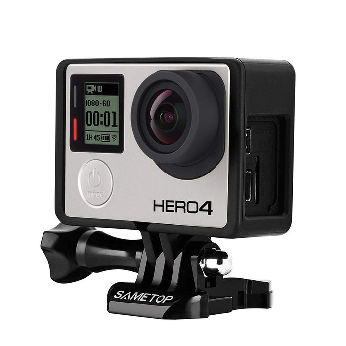 Sametop Ramka Uchwyt Obudowa z Osłoną Obiektywu Kompatybilna z GoPro Hero 4, Hero 3+, Hero 3 Kamerami