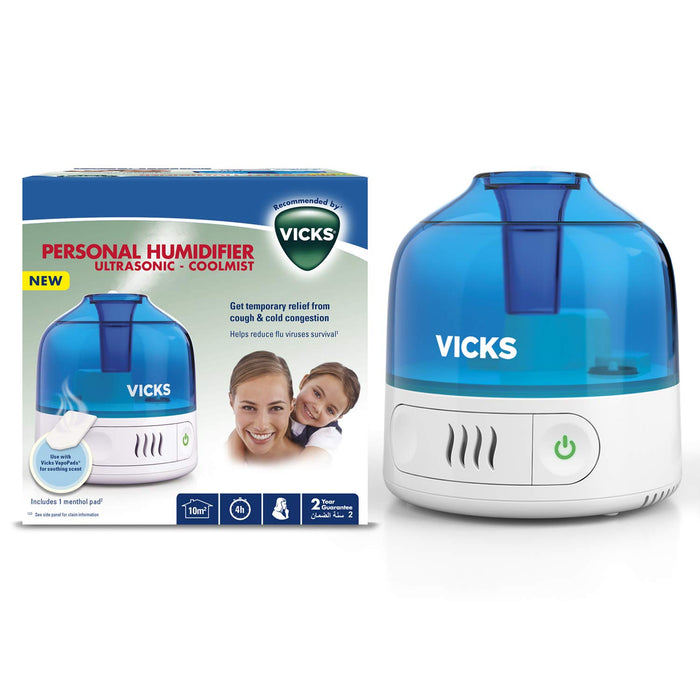 Vicks VUL505E4 Humidificateur Personnel Cool Mist VICKS VUL505, 540 g