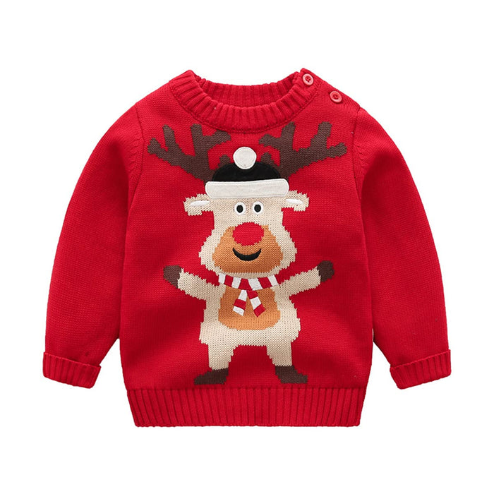 Chłopcy dziewczęcy sweter dziecięcy świąteczny sweter zimowa bluza z długim rękawem dzianina kardigan bluza z kapturem bawełniany sweter uroczy odzież wierzchnia 1-7 lat