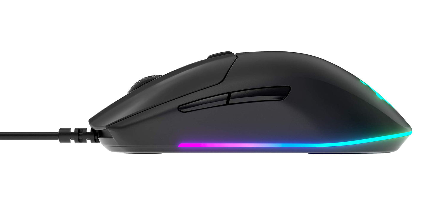 SteelSeries Rival 3 - Sensor Optyczny TrueMove Core 8 500 CPI - 6 Programowalnych Przycisków - Przyciski Split Trigger